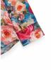 2026 Retro Floral 90s Hong Kong Style Women's Red Long Sleeve Shirt