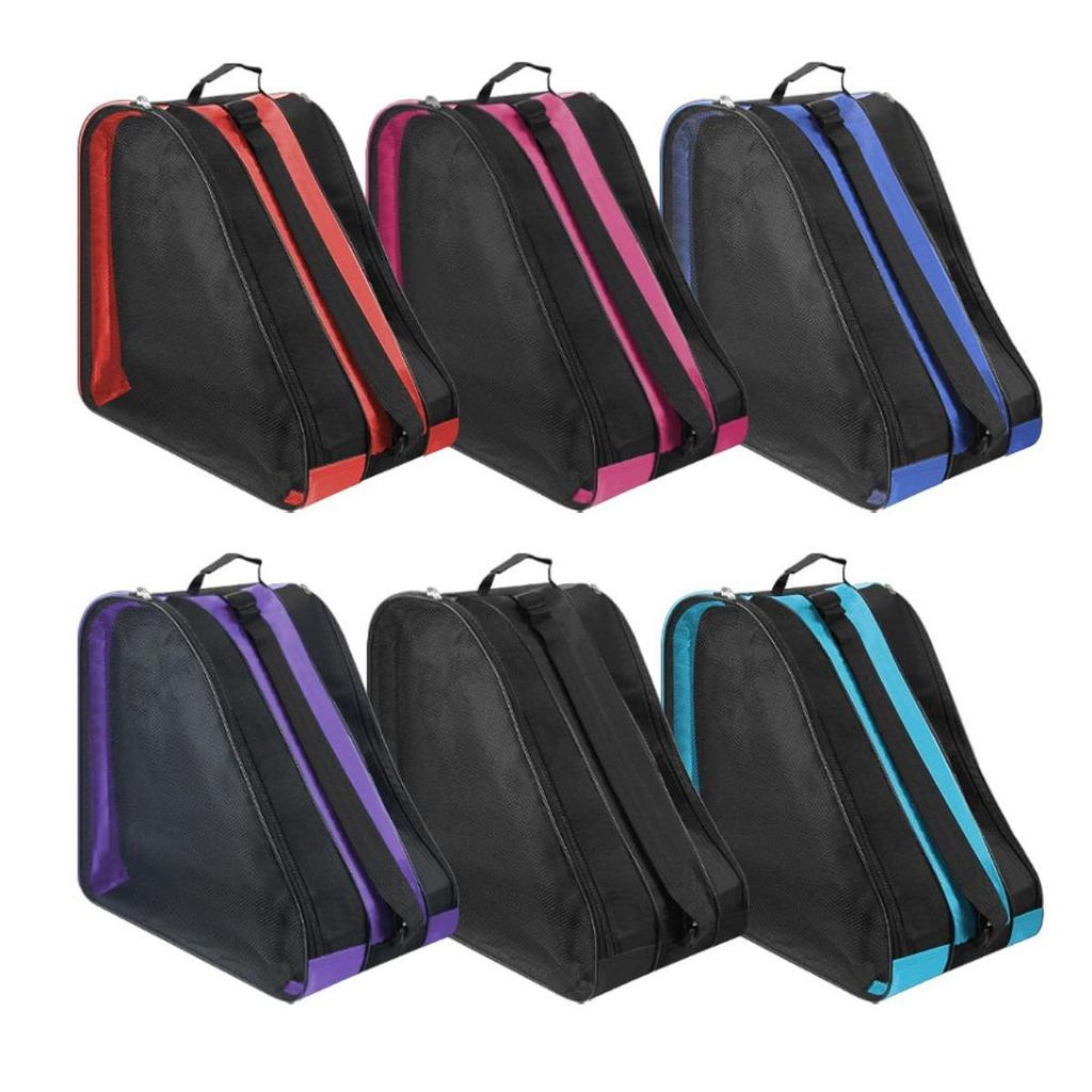 Roller Skate Bag Ice Skate Bag Multipurpose Accessories with Handle Organizer