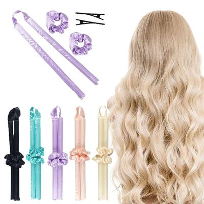 Lazy Heatless Curling Rod Stirnband Keine Hitze Seidenlocken Band Lockenwickler Schlafen Weiche Lockenwickler Schaumstoffstab Haar-Styling-Tools