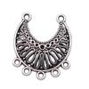 Accessories Parts Curved Necklace Connector Minimalist Jewelry Components QA013