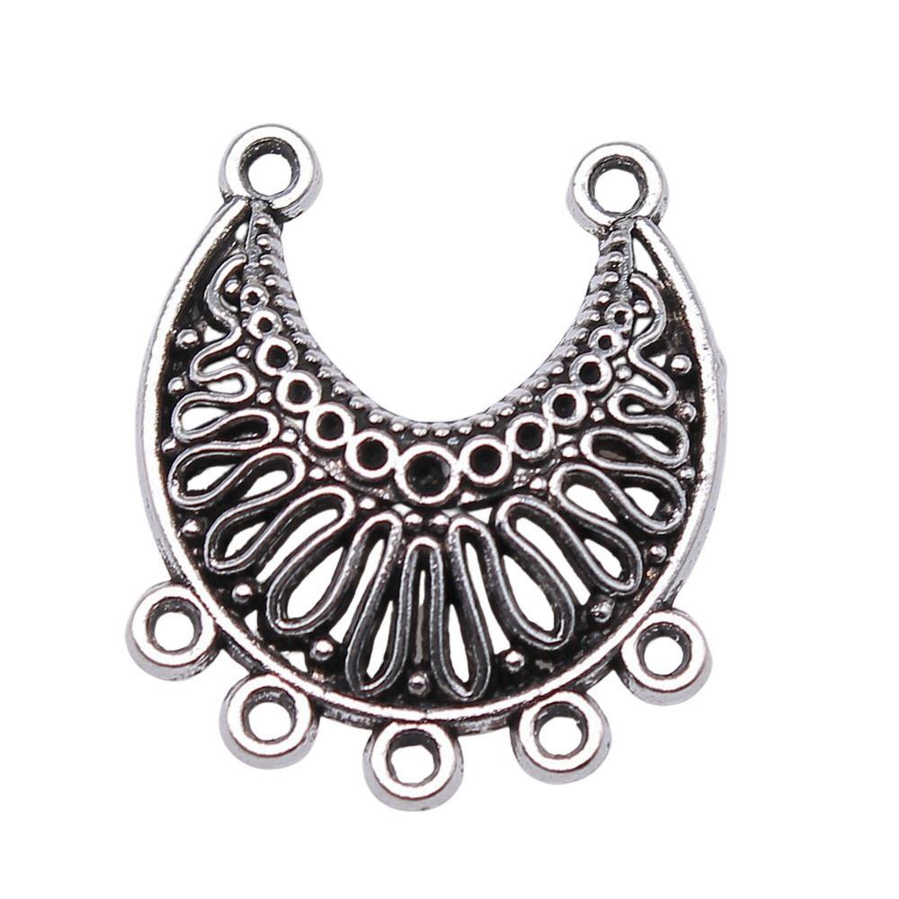 Accessories Parts Curved Necklace Connector Minimalist Jewelry Components QA013