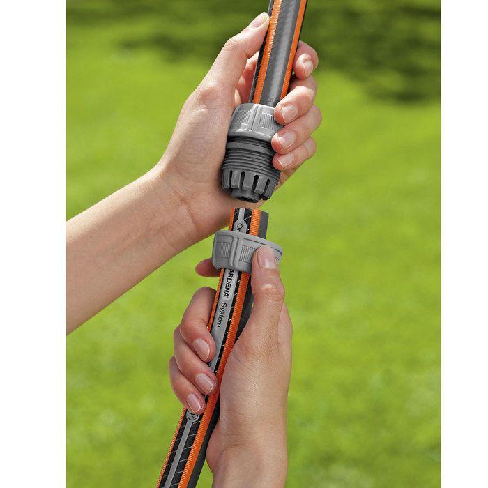 GARDENA Garden Hose Repairer Suitable for Ø19mm Hose - Power Grip - 5 Year Warranty