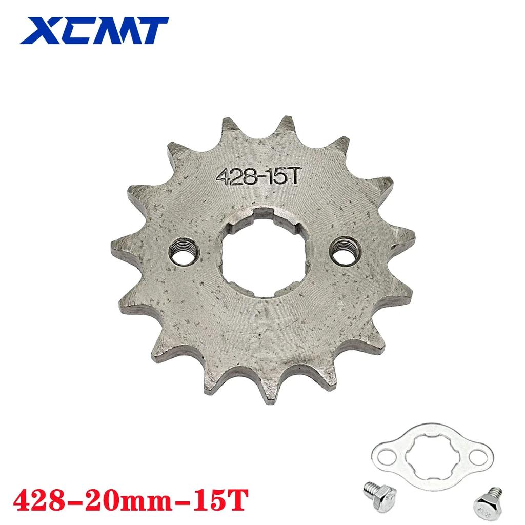 428# 20mm 10T-19T Vorderritzel für BSE SSR SDG KAYO Dirt Pit Bike ATV Quad Go-Kart Moped Buggy Roller Motorrad