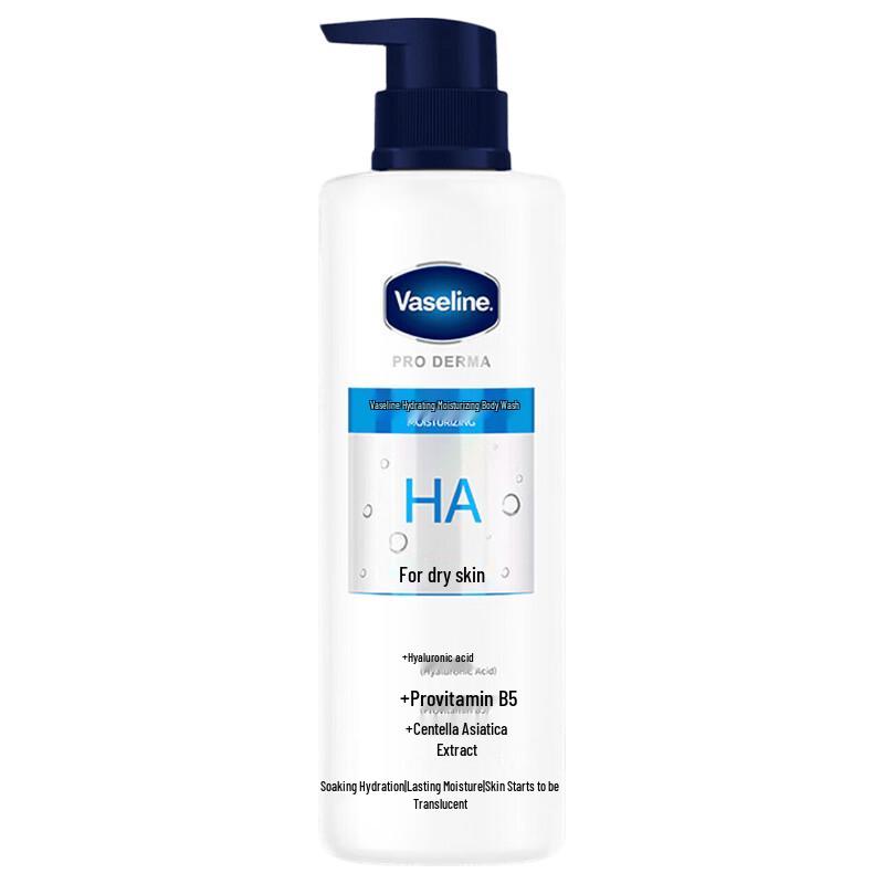 Увлажняющий гель для душа Vaseline с гиалуроновой кислотой