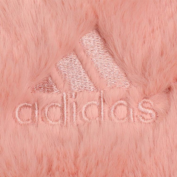 adidas Style Fur Jacket Casual Hooded Windproof Warm Women Jackets Pink GM1469