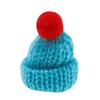 Bundle of 10 Mini Knitted Hats Clothing Accessories and Children Hair Accessories for DIY Decorative Crafts Household