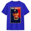 Unisex Lou Holtz Retro Style T Shirts  Cotton Clothes Casual Short Sleeve Crew Neck Tee Shirt Summer TShirts