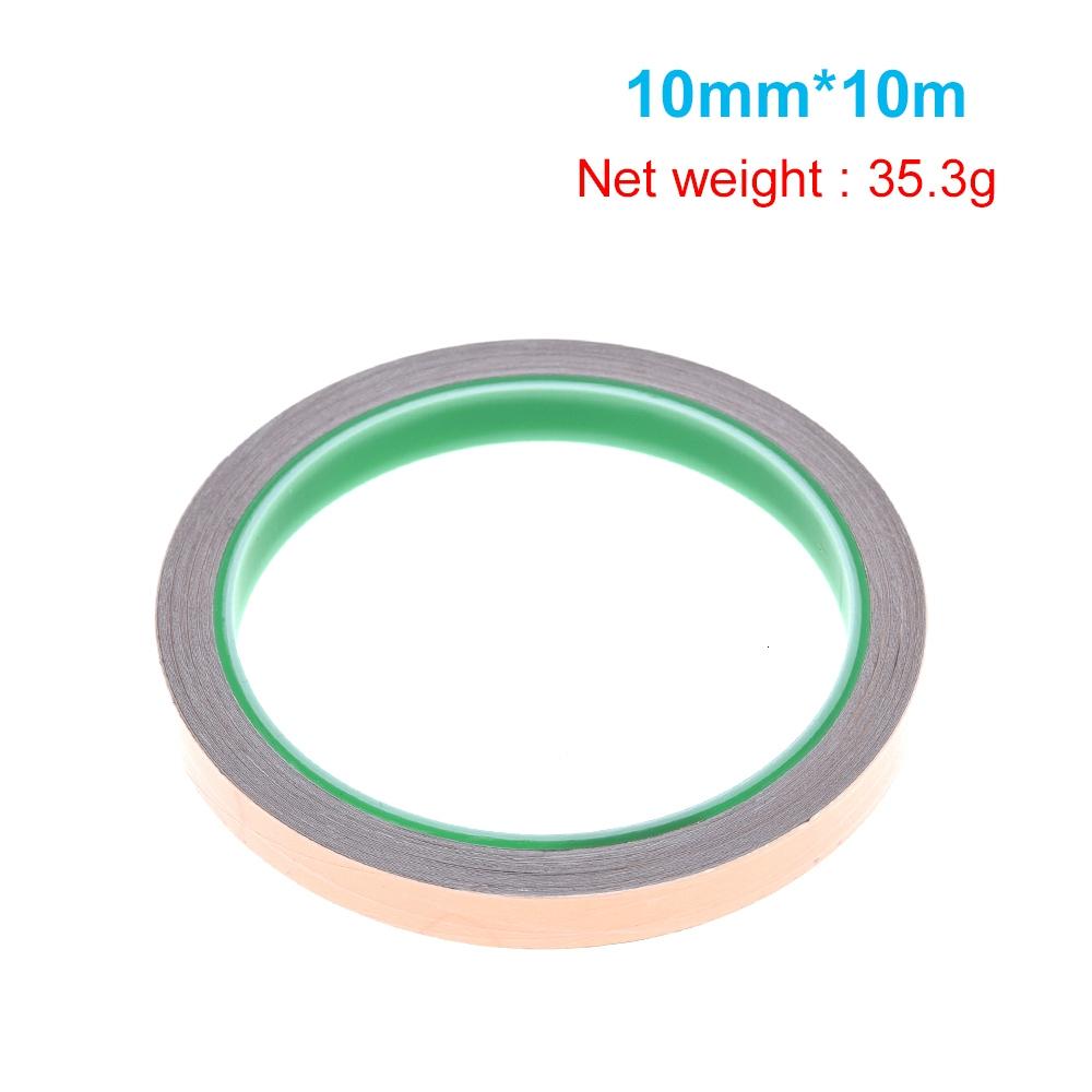 6-20mm Copper Tape Snail Adhesive EMI Shielding Conductive Adhesive Foil Tape for Stained Glass Paper Circuit Electrical Repair