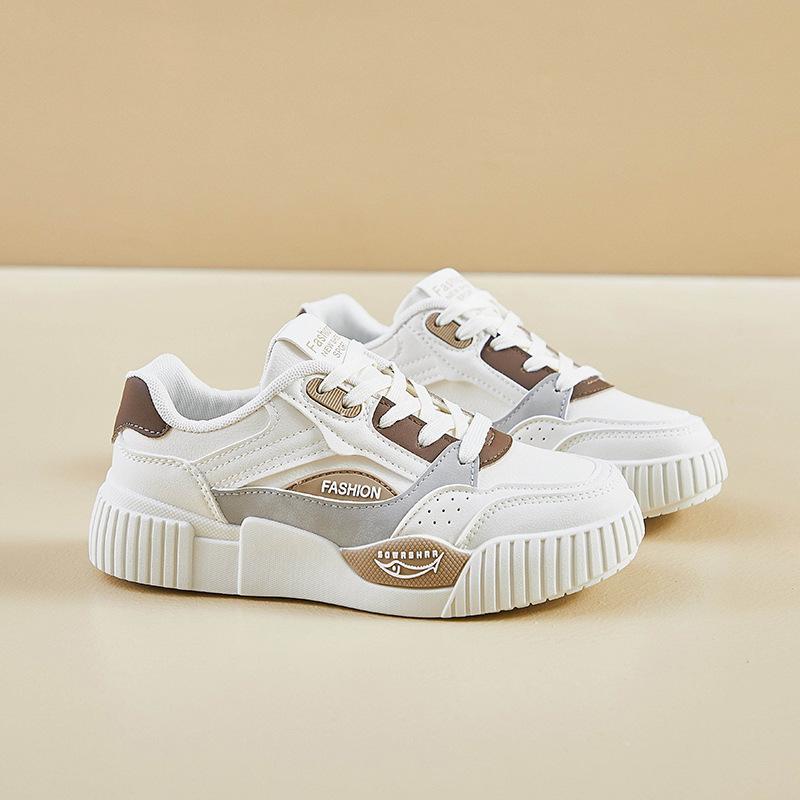 Fashion 2025 Spring New Women's Casual Shoes Korean Edition Fashion Versatile Sneakers Platform Height Increasing Casual Shoes For Women