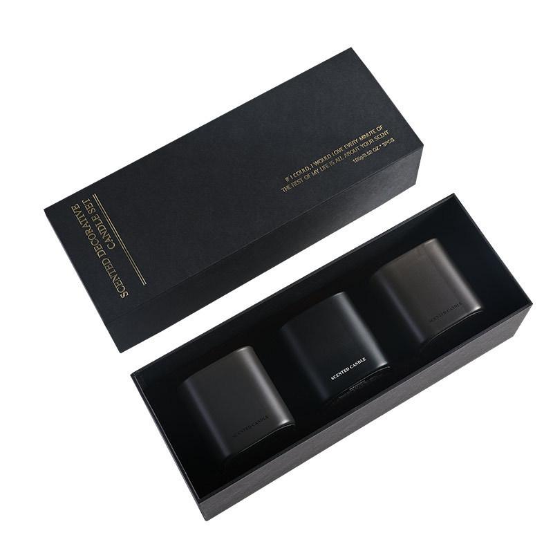 Aromatherapy Candle Gift Box, Creative Square Cup, High-end and Good-looking Bedroom Decoration, Birthday Gift