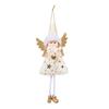 Christmas Tree Ornament Deer Angel Doll Design Hanging Ornament Party Home Wall Door Hanging Ornament
