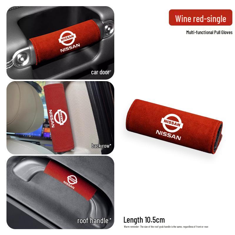 Nissan X-Trail, Sylphy, Qashqai, Kicks, Tiida och andra bilinteriörhandtag/armstödsskydd.