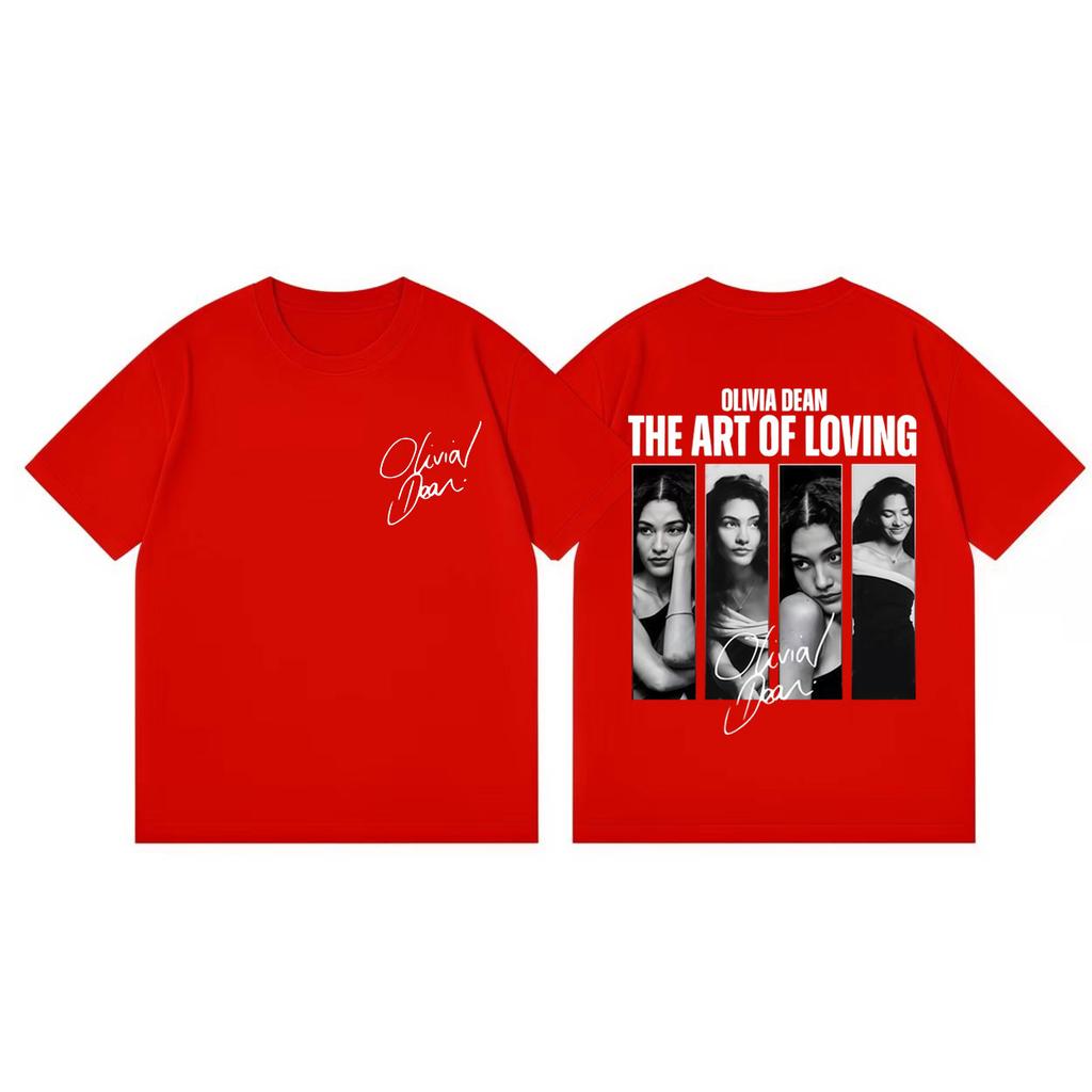 The Art of Loving Tour 2026 Merch Tshirts Men Women Fashion Aesthetic Short Sleeve Tshirt Summer Casual Loose Cotton T Shirts