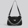 Trendy 2025 Women's Baguette Underarm Bag with High-End Texture and Niche Design