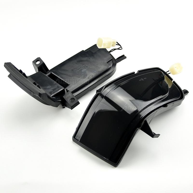 2Pcs LED Dynamic Turn Signal Indicator Blinker Lamp For Honda CRV CR-V 2007-2011 Crosstour 2012-2016 Side Rearview Mirror Light