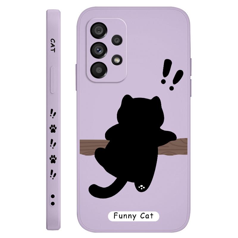

Tree Climbing Cat Case For Samsung Galaxy A73 A53 A33 A23 A13 A03 A72 A52 A52S A32 A22 A12 A02 A02S A71 A51 A31 A21S 4G 5G Cover Samsung A33 5G