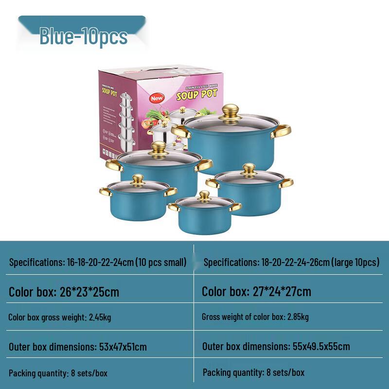 Stainless Steel Cookware Set