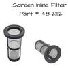 Filter Screens 48222 Accessories Assembly Cleaning