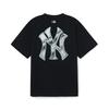 MLB New York Yankees Basic Collection T Shirt Unisex Black 3ATSB6353-50BKS