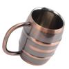 Stainless Steel Beer Mug Double Layer Insulation Multipurpose Safe Ergonomic Milk Tea Mug for Home