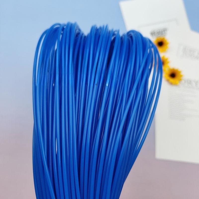 500g 2.4mm PE Round Synthetic Rattan Weaving Material Plastic Knit for Furniture Repair Chair Table Basket about 90Meter