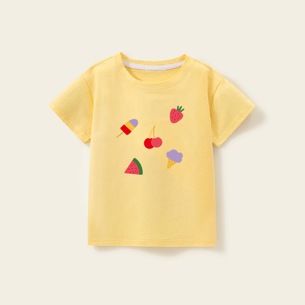 Белая футболка с короткими рукавами для детского сада для мальчиков — фото 12