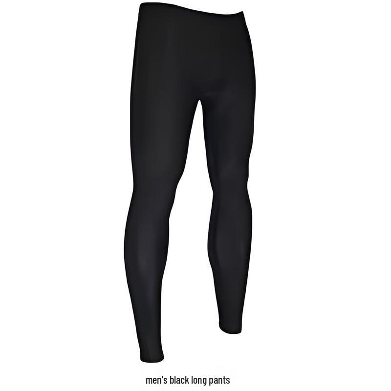 Men's Long Sleeve Quick-Dry Wetsuit - Sun Protection, Jellyfish Shield, for Surfing, Swimming, Snorkeling