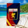 Shield With Griffin Cross Beach Towel - Soft, Absorbent Microfiber, Lightweight, Ideal for The Beach, Parties, Travel, Camping fan gifts