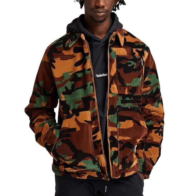 Timberland Outdoor Casual Cotton Jacket Camouflage Men Jacket A22AD-CD1
