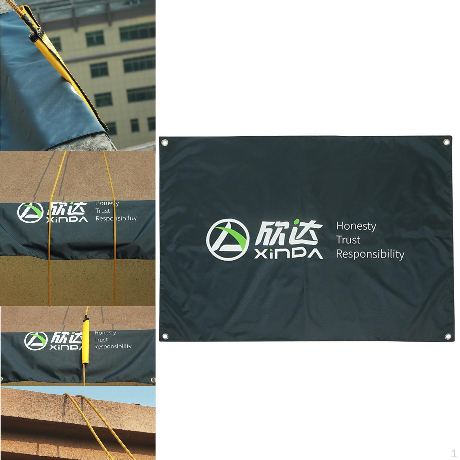 

Climbing Rope Anchor Protector Mat Protective Convenient Portable Protection Pad for 106cmx146cm