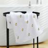 Avocado Embroidered White Green Face Bath Towel Cotton Thick Shower Towels for Kids Adults Home Bathroom Hotel High Quality