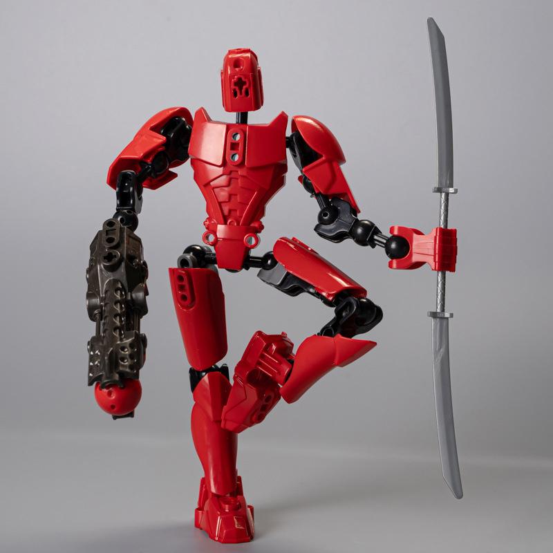 Dummy 13 Multi-jointed Movable Robot 3d Printed Mannequin Playthings lucky t13 Action Figures Need Assemble By Self  Present for Children