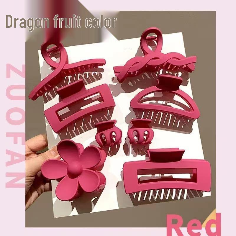 Large Shark Hair Clip: Elegant Back Bun Hairpin for Women - 2024 Headdress Collection