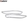 Rear Bumper Fog Light Lamp Cover Trim For Chevrolet Holden Equinox 2018- Chrome Car Accessories Tail Foglight Bezel Trims