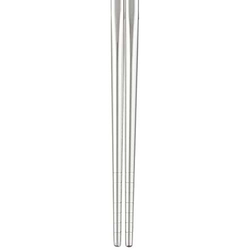 Satokinzoku SALUS Stainless Steel Serving Chopsticks, 28cm