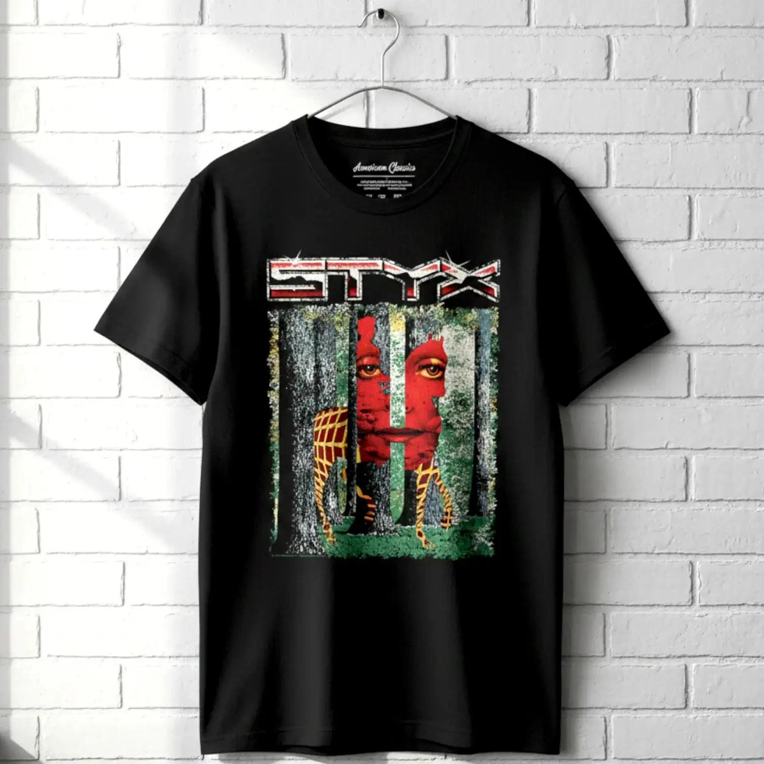 Styx Grand Illusion Album Men s T Shirt XL