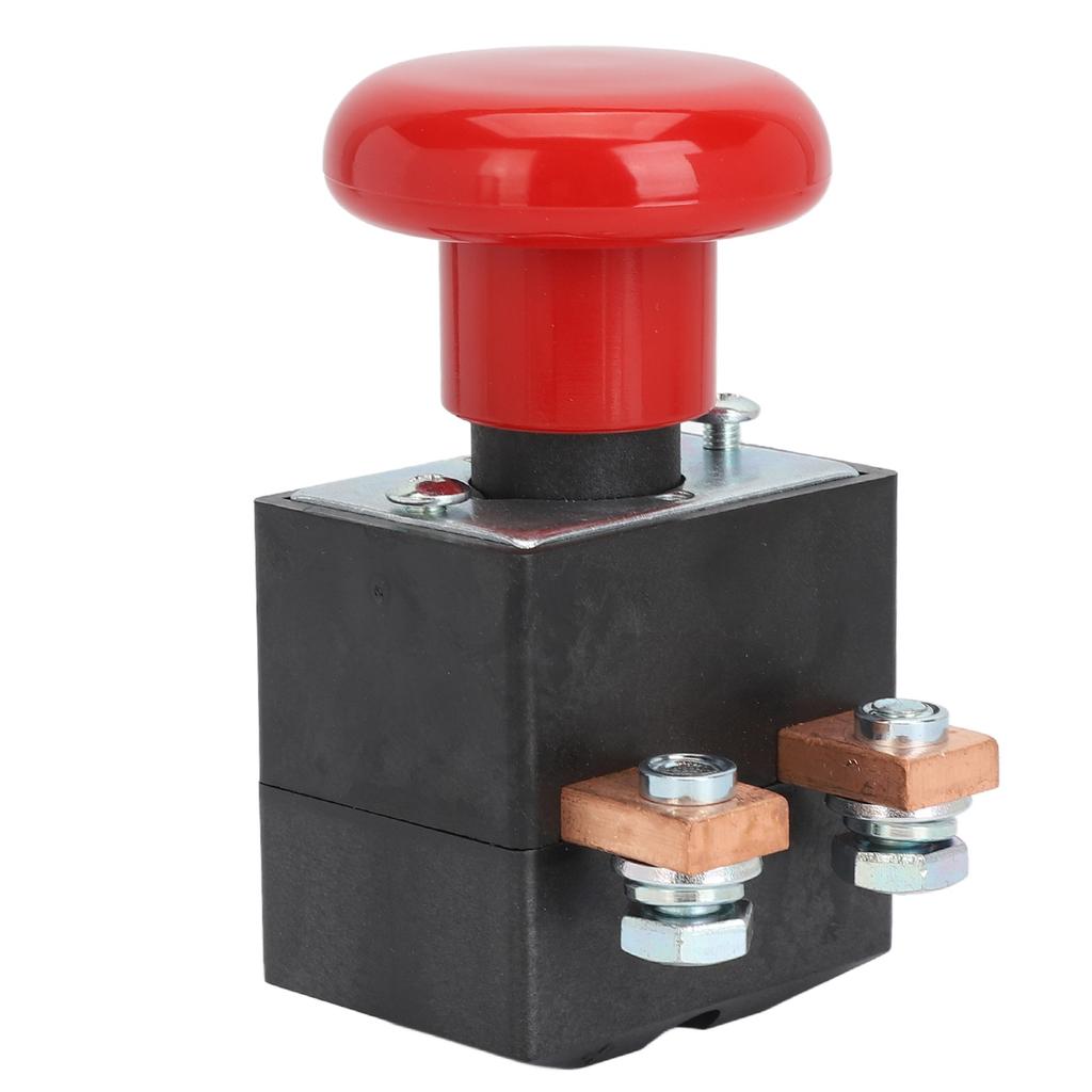 Emergency Push Button Switch DC80V Reliable Emergency Stop Switch Replacement for Albright Electric Stacker Forklift