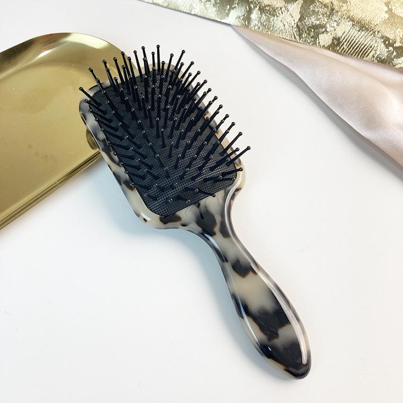 European Acetate Fiber Airbag Comb for Girls – Fluffy Crown Massage Cushion Comb