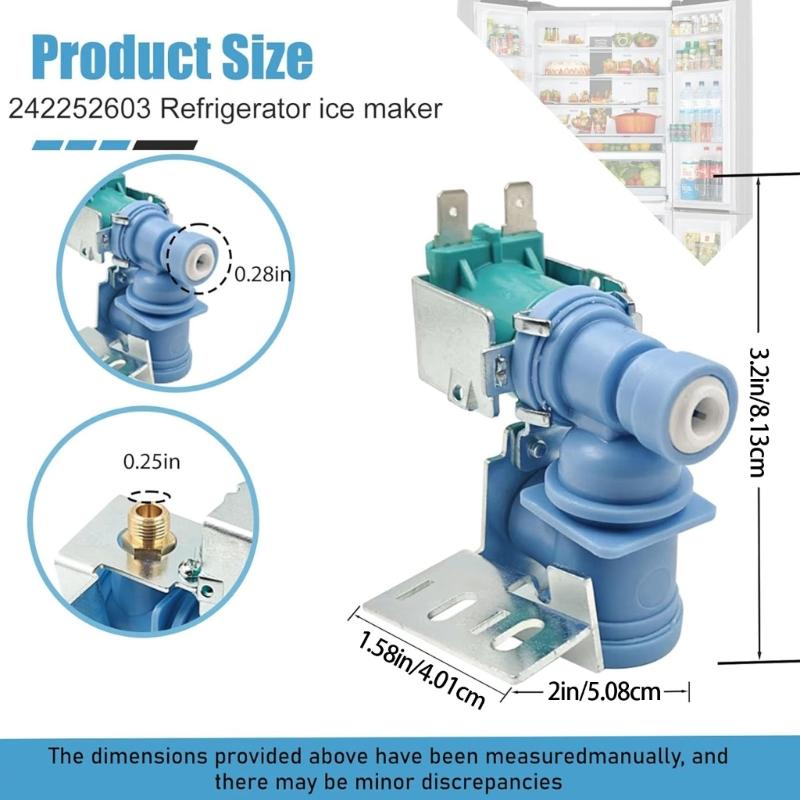 Professional Refrigerator Water Management Part Compatibility Process Leak Prevention Mechanism Plastic Metal Texture