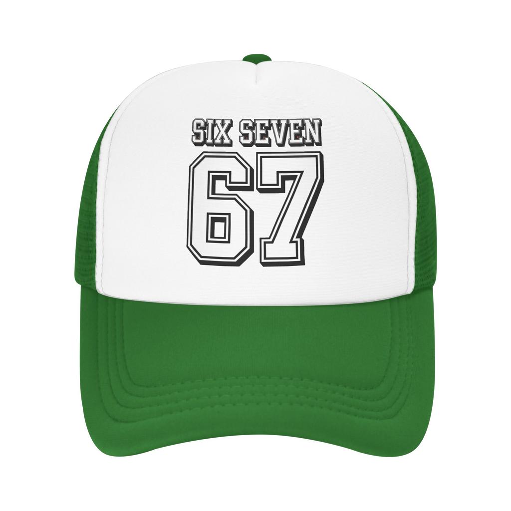 Custom Fashion Six Seven Baseball Cap Unisex Women Adjustable Unisex Rugby Ball Dad Hat Hip Hop