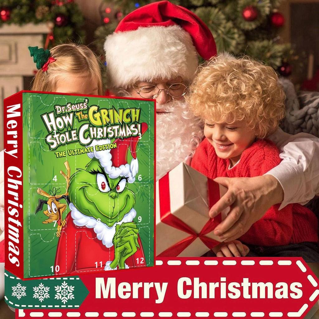 Kreativní Grinch Odpočítávání Vánoce S Okouzlujícími Akrylovými Ozdobami Pro Sváteční Dekoraci
