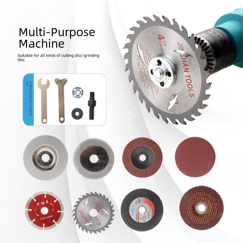 Angle Grinder Conversion Set: Cutting, Polishing, and Grinding Accessories