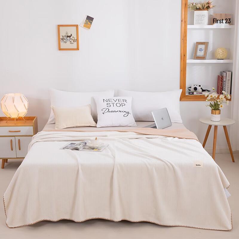 

Muji Waffle Knit Blanket