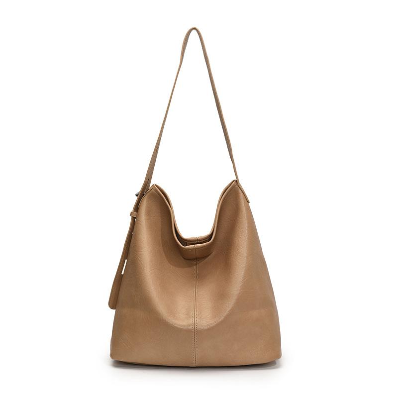 Torebka Damska Nowa Wszechstronna Modna Jednokolorowa Torba na Ramię do Dojazdów