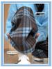 Women's Woolen Plaid Wide-Leg High Waist Pants - Plus Velvet Thick Warm Casual Sweatpants for Autumn/Winter.