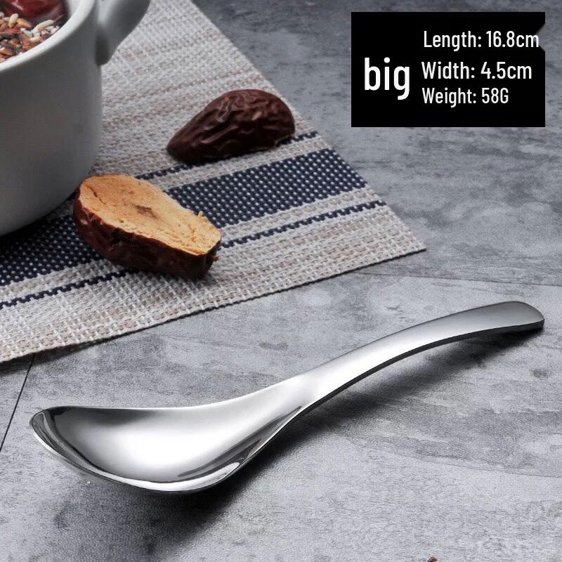 WuTuo Thickened 304 Stainless Steel Earl Spoons - Set of 3