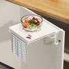 Foldable Cabinet Door Shelf Versatile Hanging Countertop Extender over the Door Storage Rack Adjustable for Bathroom, RV