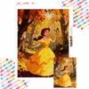 Diamond Painting Set Disney Full Diamond 5D Belle Beauty and Beast Diamond Art Home Decoration Creative Handicrafts