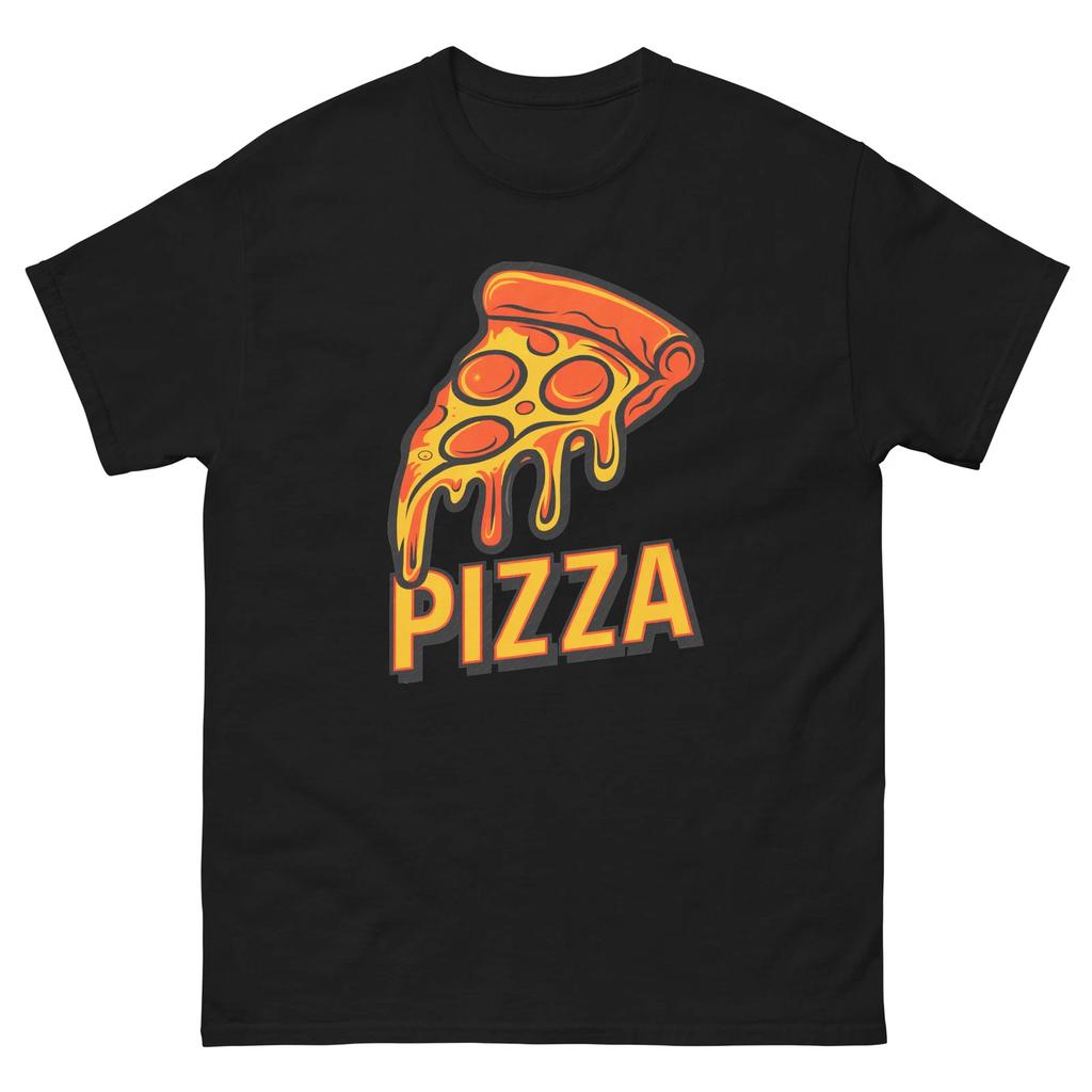 Pizza Lover Food Image Cartoon Funny T-Shirt Shirt