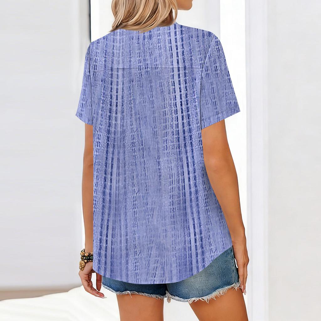 Women Blouses Short Sleeve Button Down Shirts Business Casual Dressy Work Tops Summer Spring Clothes